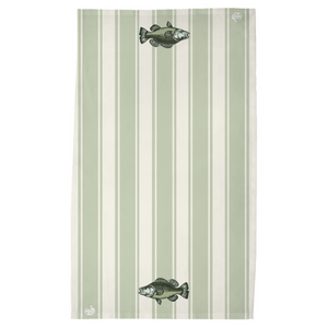 Bass Tea Towel, Stripped Pattern