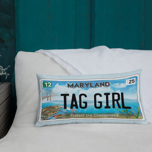 Tag Girl Premium Pillow