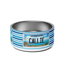 Load image into Gallery viewer, CALLIE Bay Plate Pet Bowl