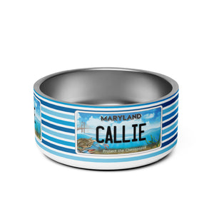 CALLIE Bay Plate Pet Bowl