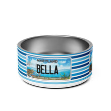 Load image into Gallery viewer, BELLA&#39;s Chesapeake Bay Pet Bowl