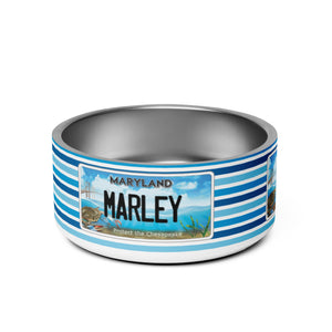 MARLEY Bay Plate Pet Bowl