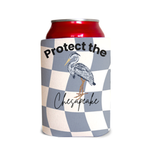 Load image into Gallery viewer, Protect the Chesapeake - Heron Beverage Cozie