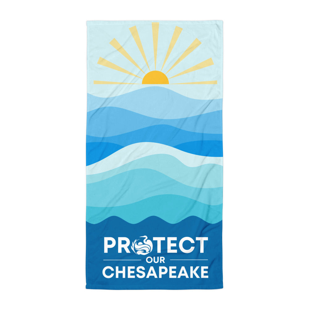 Protect Our Chesapeake Sunshine Towel