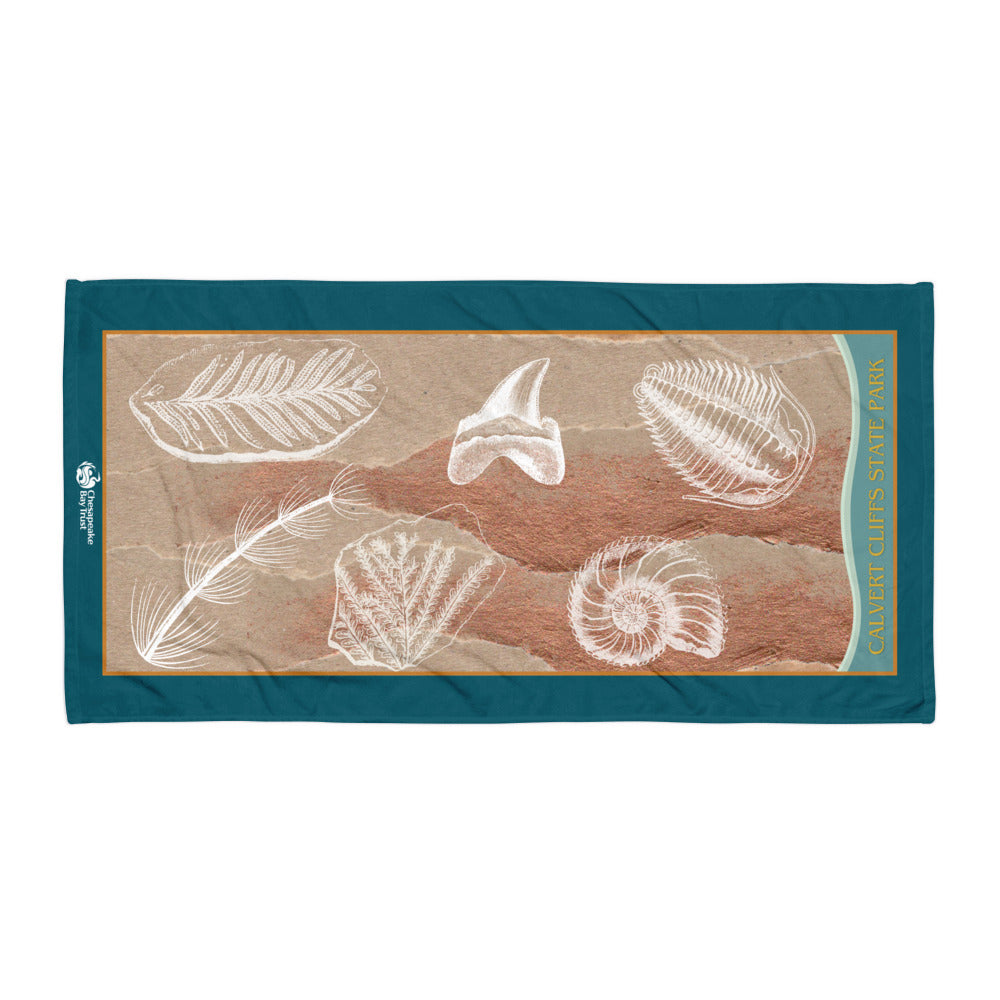 Calvert Cliffs Beach Towel