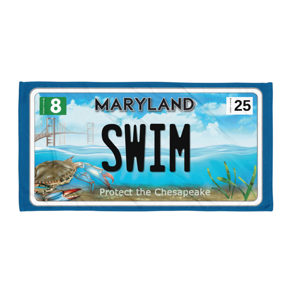 1 SWIM Bay Plate Beach Towel