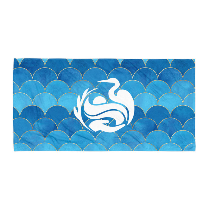 Waves & Scales Trust Beach Towel