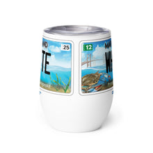 Load image into Gallery viewer, WHITE Bay Plate Beverage Tumbler
