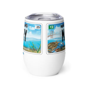 MARY Bay Plate Beverage Tumbler
