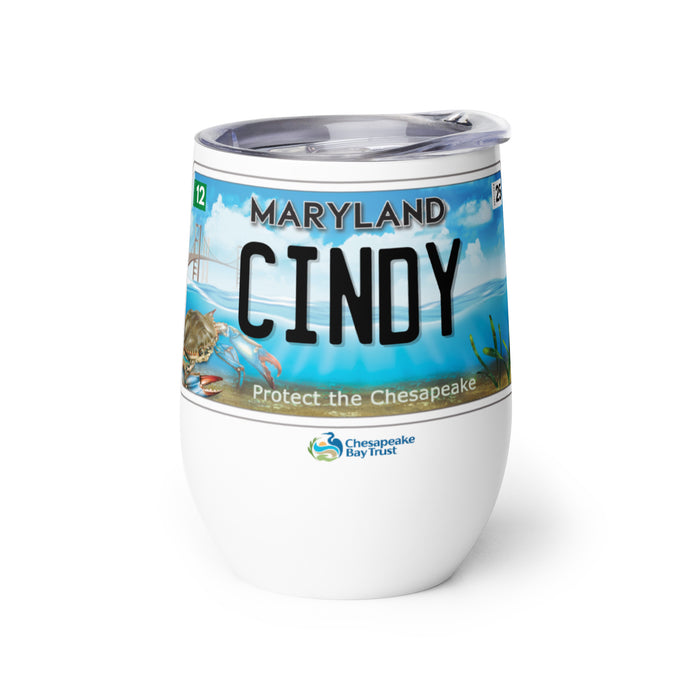 CINDY Bay Plate Beverage Tumbler