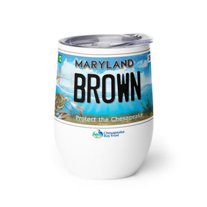 BROWN Bay Plate Beverage Tumbler