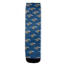 Load image into Gallery viewer, Crab Socks (Blue)