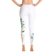 Load image into Gallery viewer, Pollinator Leggings (white)