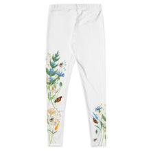 Load image into Gallery viewer, Pollinator Leggings (white)