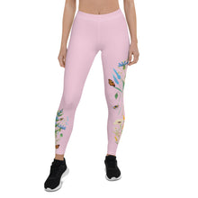 Load image into Gallery viewer, Pollinator Leggings (Pink)