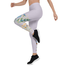 Load image into Gallery viewer, Pollinator Leggings (Lavender)