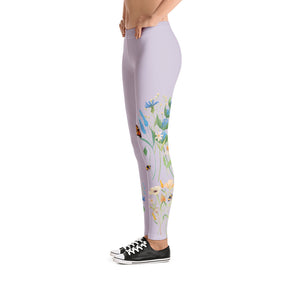 Pollinator Leggings (Lavender)