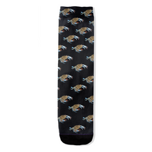 Load image into Gallery viewer, Crab Socks (Black)