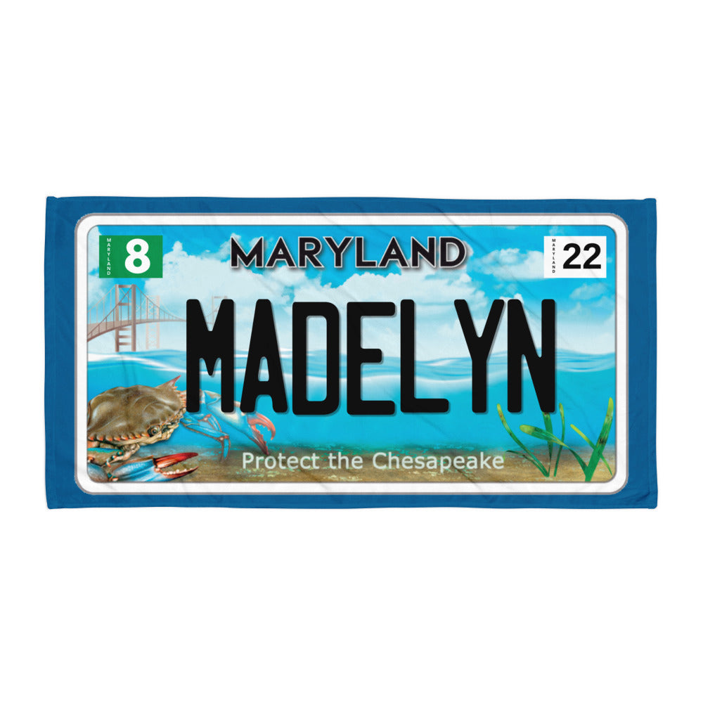 MADELYN Bay Plate Towel