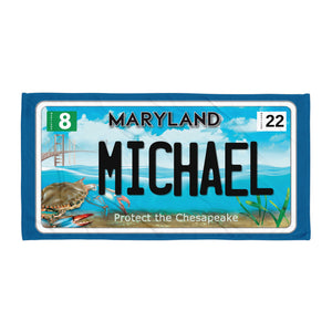 MICHAEL Bay Plate Towel
