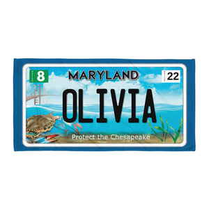 OLIVIA Bay Plate Towel