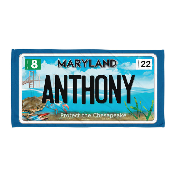 ANTHONY Bay Plate Towel