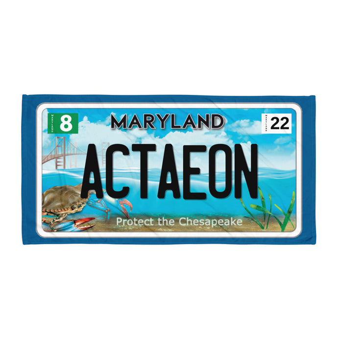 ACTAEON Custom Bay Plate Towel